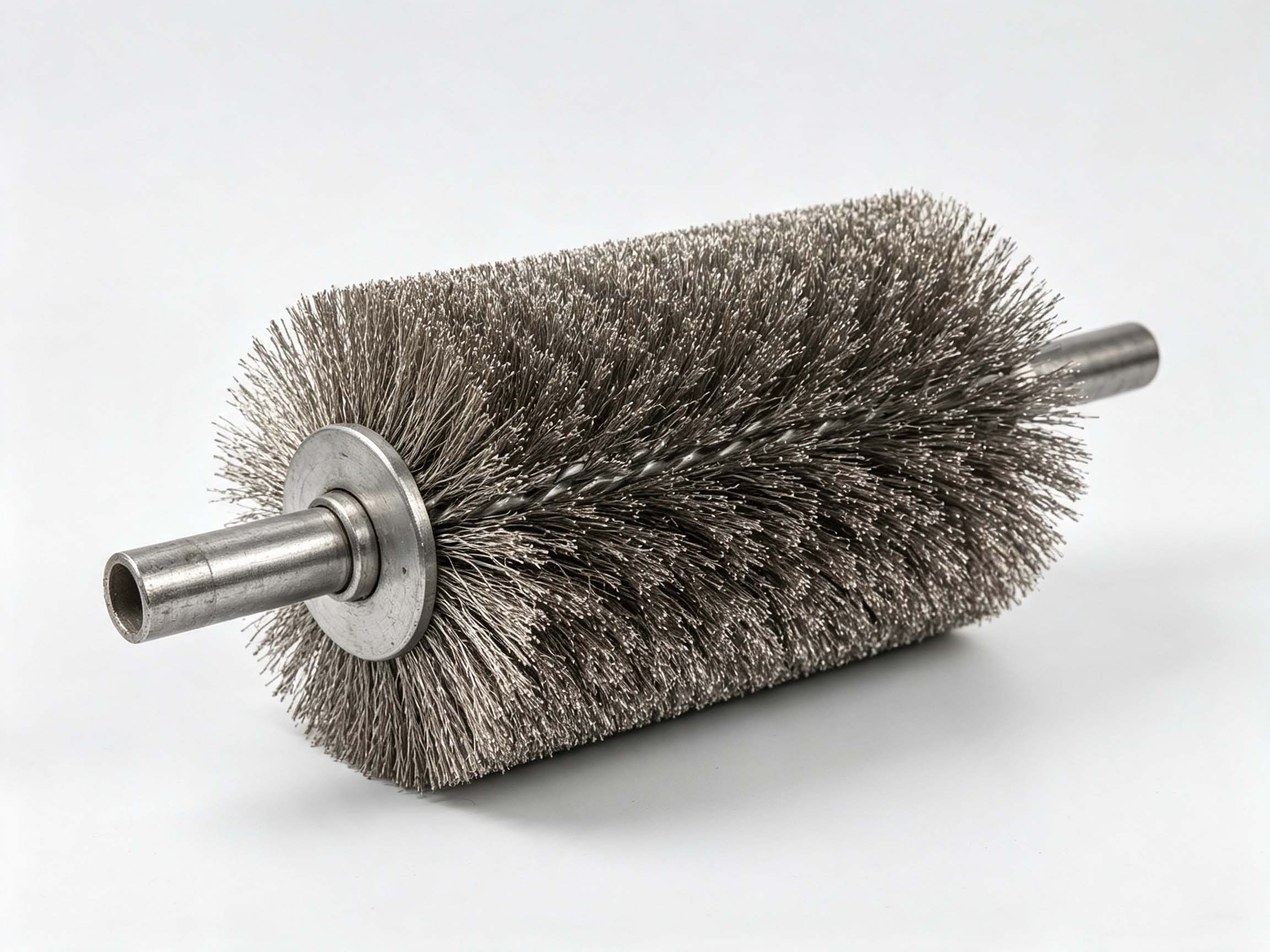 Industrial wire roller brush custom stainless steel brush roll for cleaning and polishing