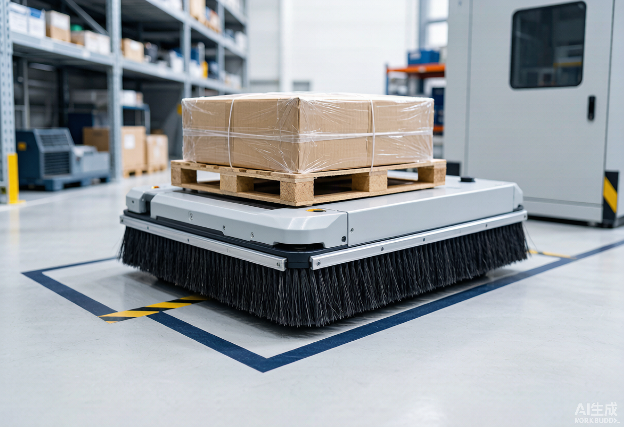 AGV Robot Brush Application